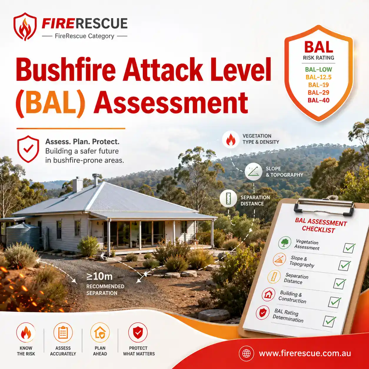Bushfire Attack Level (BAL) assessment course category