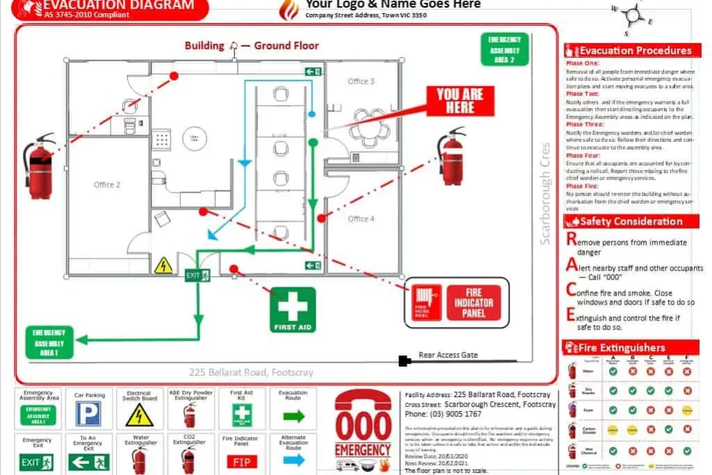 Emergency Evacuation Procedure in the Workplace - Safety