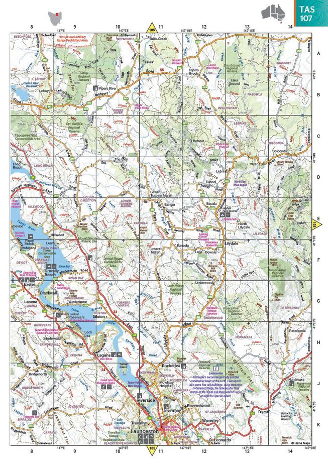 Hema Map Australia Road 6