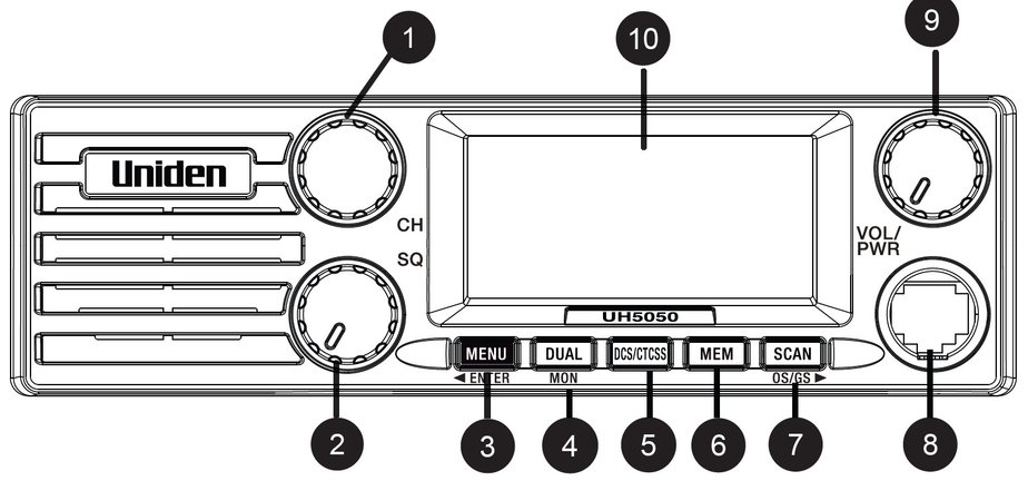 Uniden 5 Watt UHF Radio - UH5050 - Experience Clear Comms