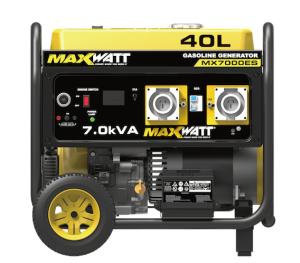 MaxWatt 7kVA Petrol Portable Generator with Electric Start Unleashing Power and Convenience 02